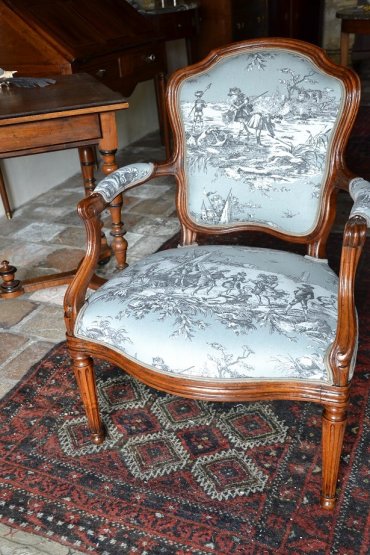 Fauteuil d'époque Transition