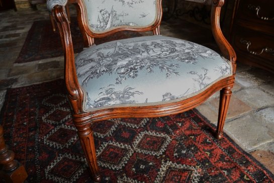 Fauteuil d'époque Transition