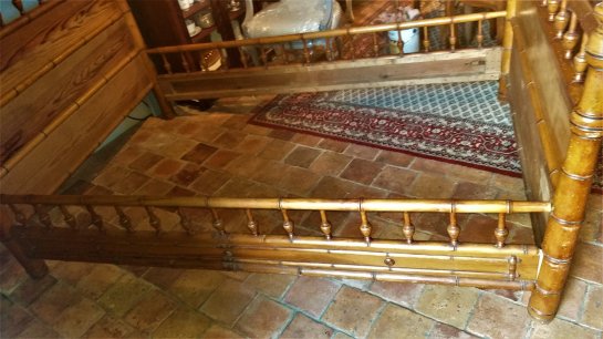 Lit style Bambou 1900