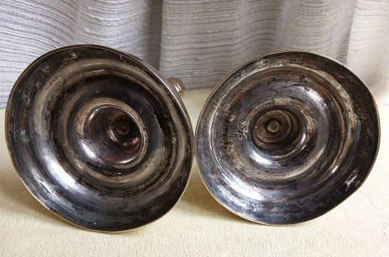 Paire de Bougeoirs Louis XVI