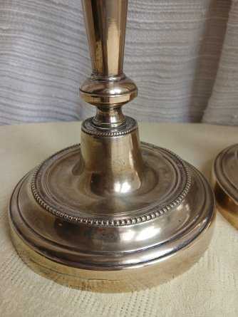 Paire de Bougeoirs Louis XVI