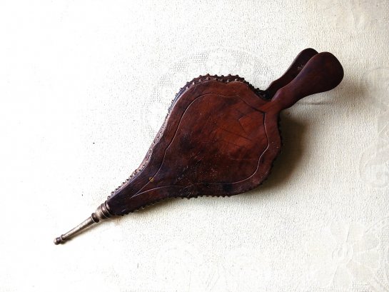 Soufflet de cheminée XIX