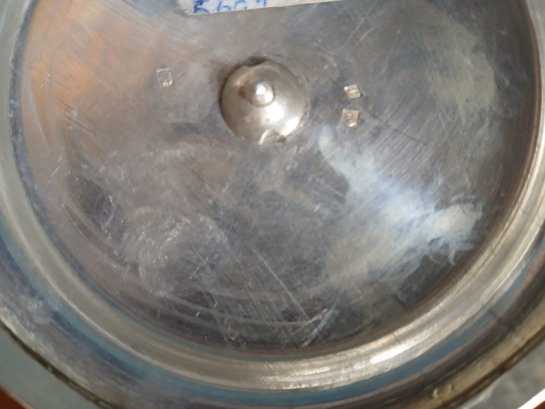 Sucrier en argent massif XIX