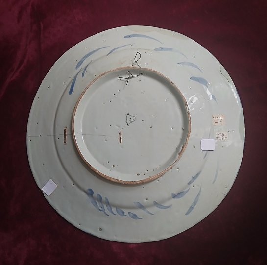 Plat en Faïence de Savone XVIII