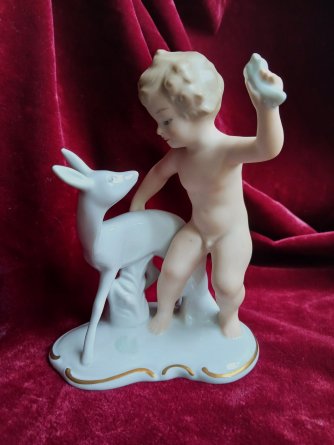 Sujet en porcelaine de Wallendorf 
