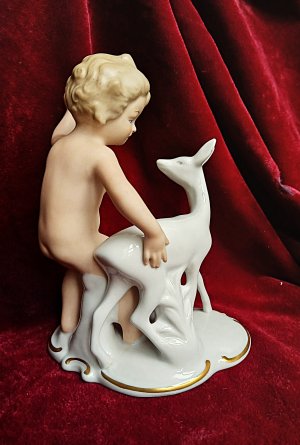 Sujet en porcelaine de Wallendorf 