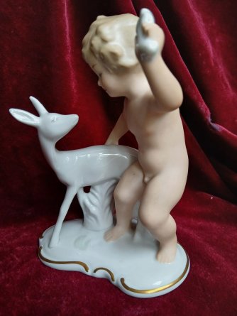 Sujet en porcelaine de Wallendorf 