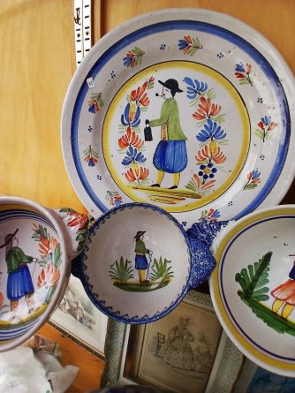 Collection de Faïences Bretonnes XIX