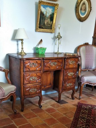 Bureau Mazarin d'époque XVIII