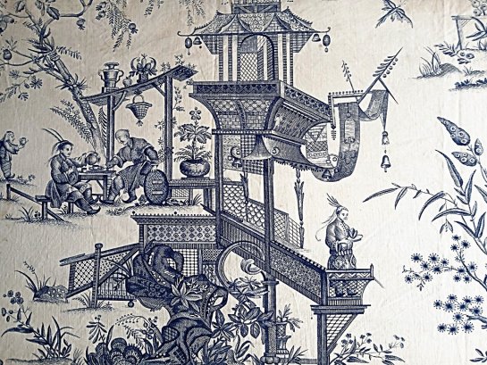 Panneau de Toile de Jouy XVIII