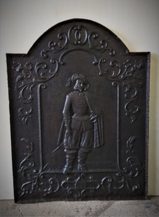 Plaque de cheminée 