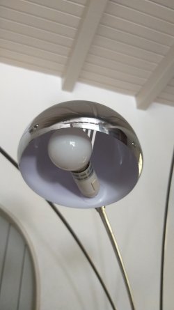 Lampadaire des années 70