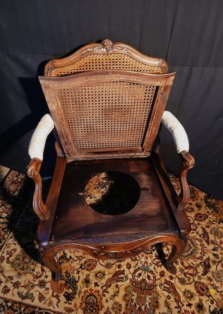 Fauteuil Louis XV de Commodité XVIII