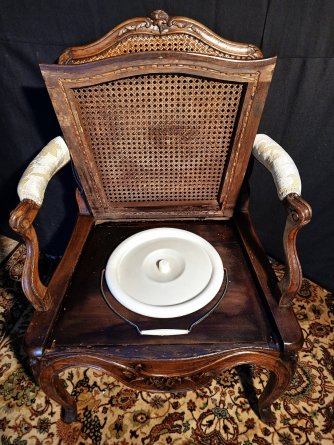 Fauteuil Louis XV de Commodité XVIII