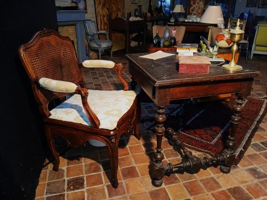 Fauteuil Louis XV de Commodité XVIII