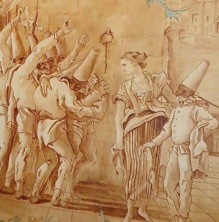 Tableau Panoramique le Carnaval de Venise
