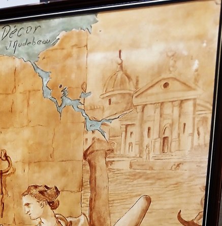 Tableau Panoramique le Carnaval de Venise