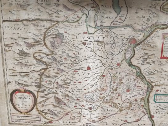  Carte du XVII ième 