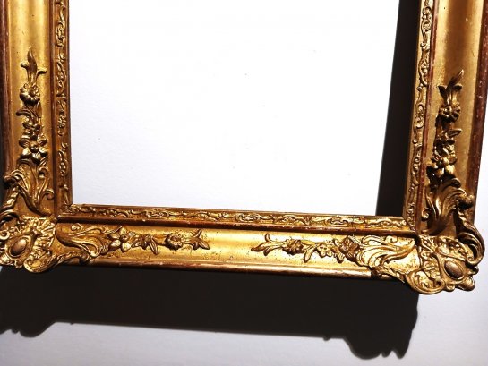 Cadre d'époque  Restauration 