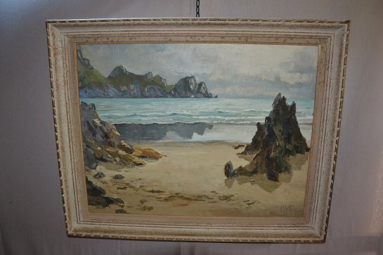 Tableau XX ième Côte rocheuse