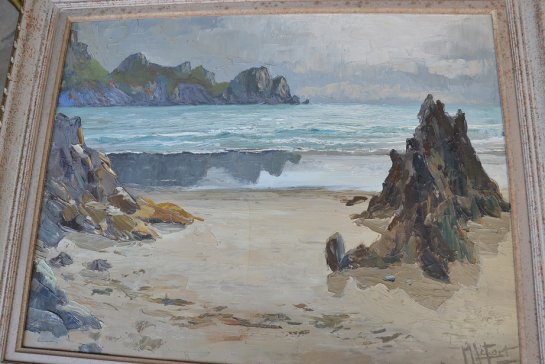 Tableau XX ième Côte rocheuse